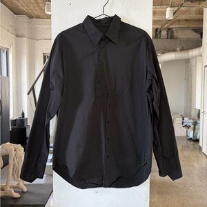 SCD CROWD Elegant Black Men's Dress Shirt COMME DES GARÇONS XL